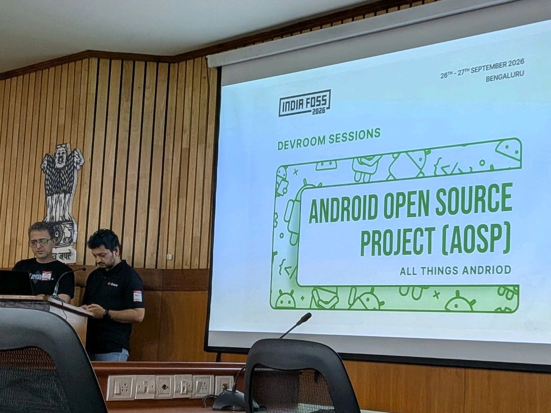 AOSP devroom introduction talk